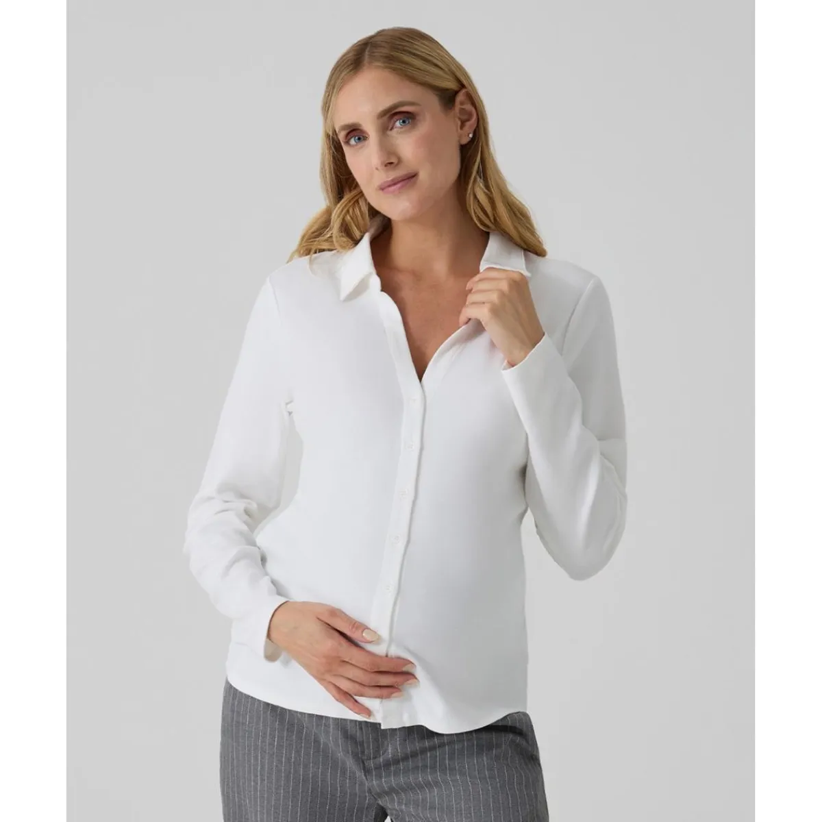 Outlet Blusa premamá y lactancia blanca Premamá·Moda|Moda·Camisas Y Blusas