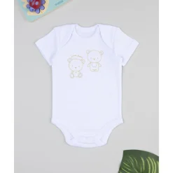 Body niño blanco con ositos*Prenatal