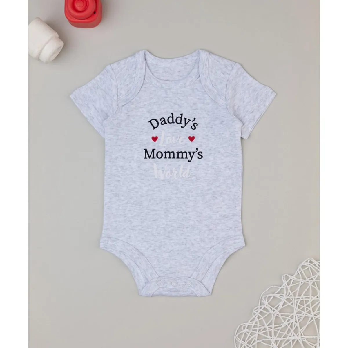 Body unisex gris Recién Nacido·Ropa Y Accesorios|Ropa Y Accesorios·Bodies