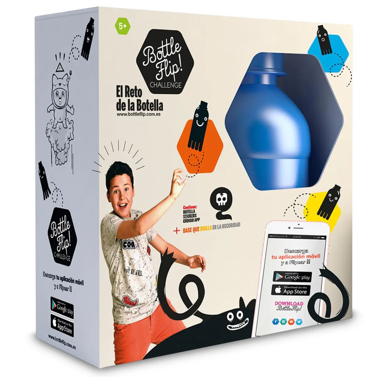 Best Bottle Flip Challenge (varios colores) Coleccionables Y Mini Mundos