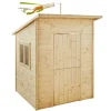New Cabaña infantil de madera Santa Mónica Casas