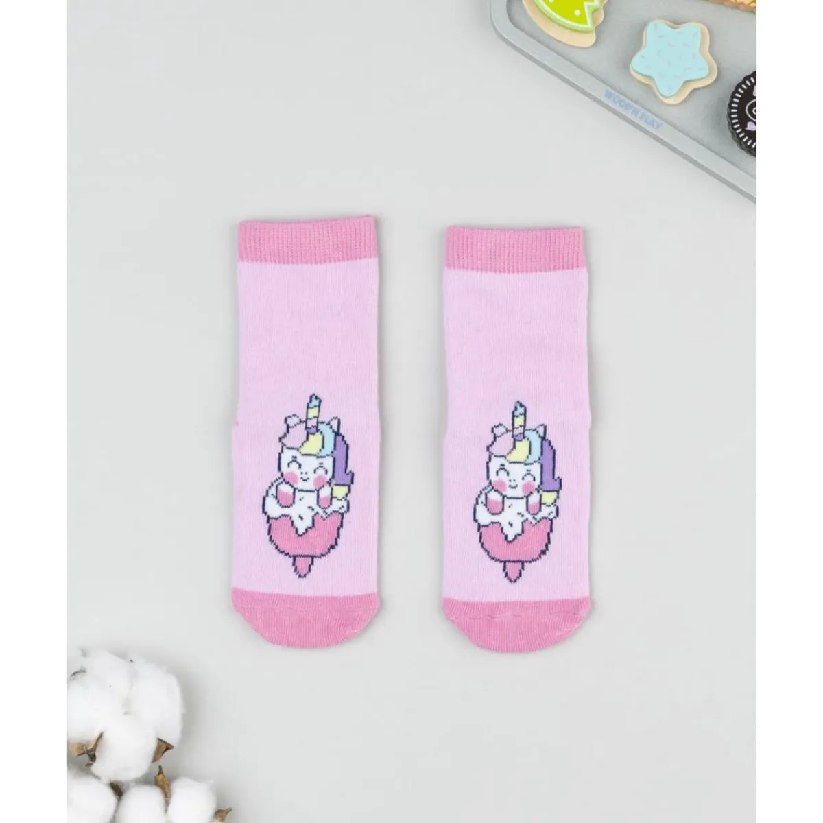 Hot Calcetines antideslizantes niña rosa unicornio Calzado Y Accesorios·Accesorios Y Complementos