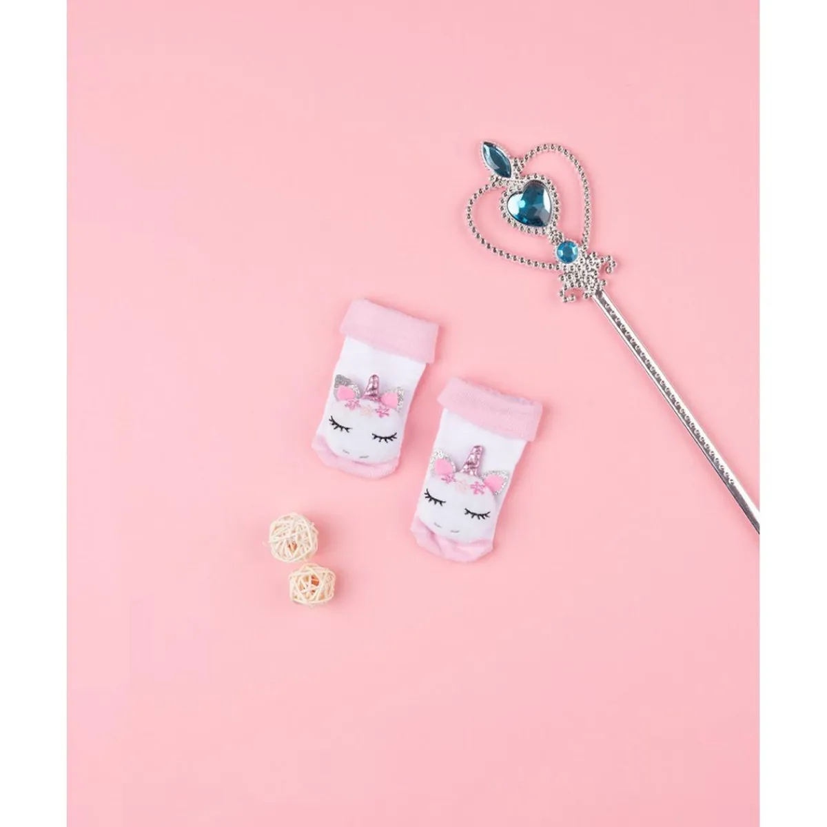 Calcetines Sonajero Bebé "Unicornio"*Prenatal