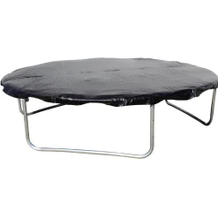 Best Cama elástica exterior de 305 cm con red, escalera y refuerzo de protección Camas Elásticas
