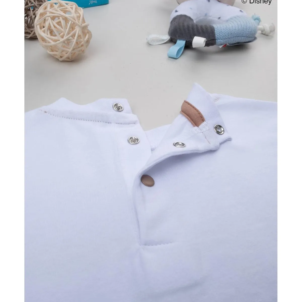 Camiseta blanca con Mickey Mouse para niño*Prenatal Best