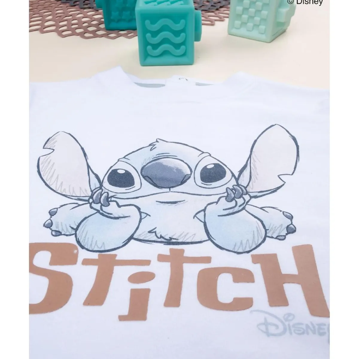 Outlet Camiseta blanca 'Stitch' para niño Bebé Niño 3-36 Meses·Camisas Y Camisetas|Niño·Bebé Niño 3-36 Meses