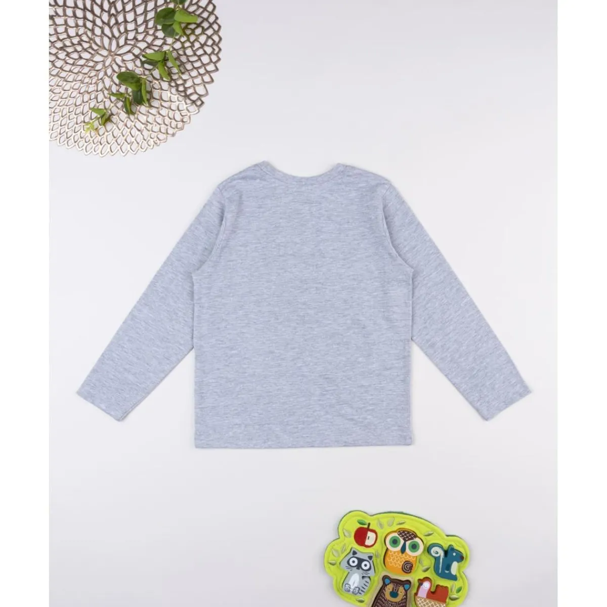 Camiseta gris dinosaurios niño*Prenatal Hot
