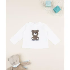 Best Camiseta infantil blanca con estampado de osito Recién Nacido·Ropa Y Accesorios|Ropa Y Accesorios·Camisetas