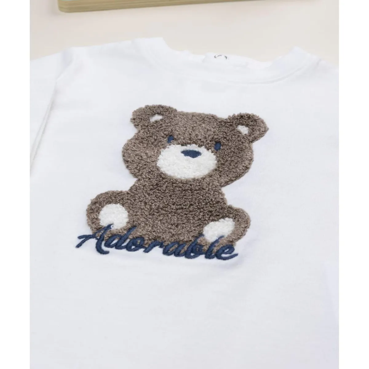 Best Camiseta infantil blanca con estampado de osito Recién Nacido·Ropa Y Accesorios|Ropa Y Accesorios·Camisetas