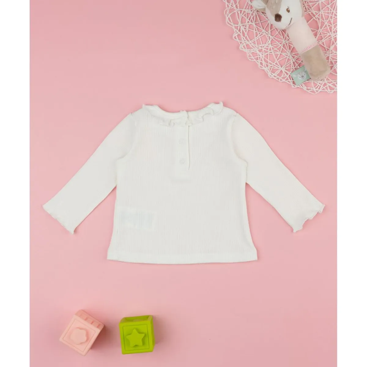 Camiseta niña blanca*Prenatal Online