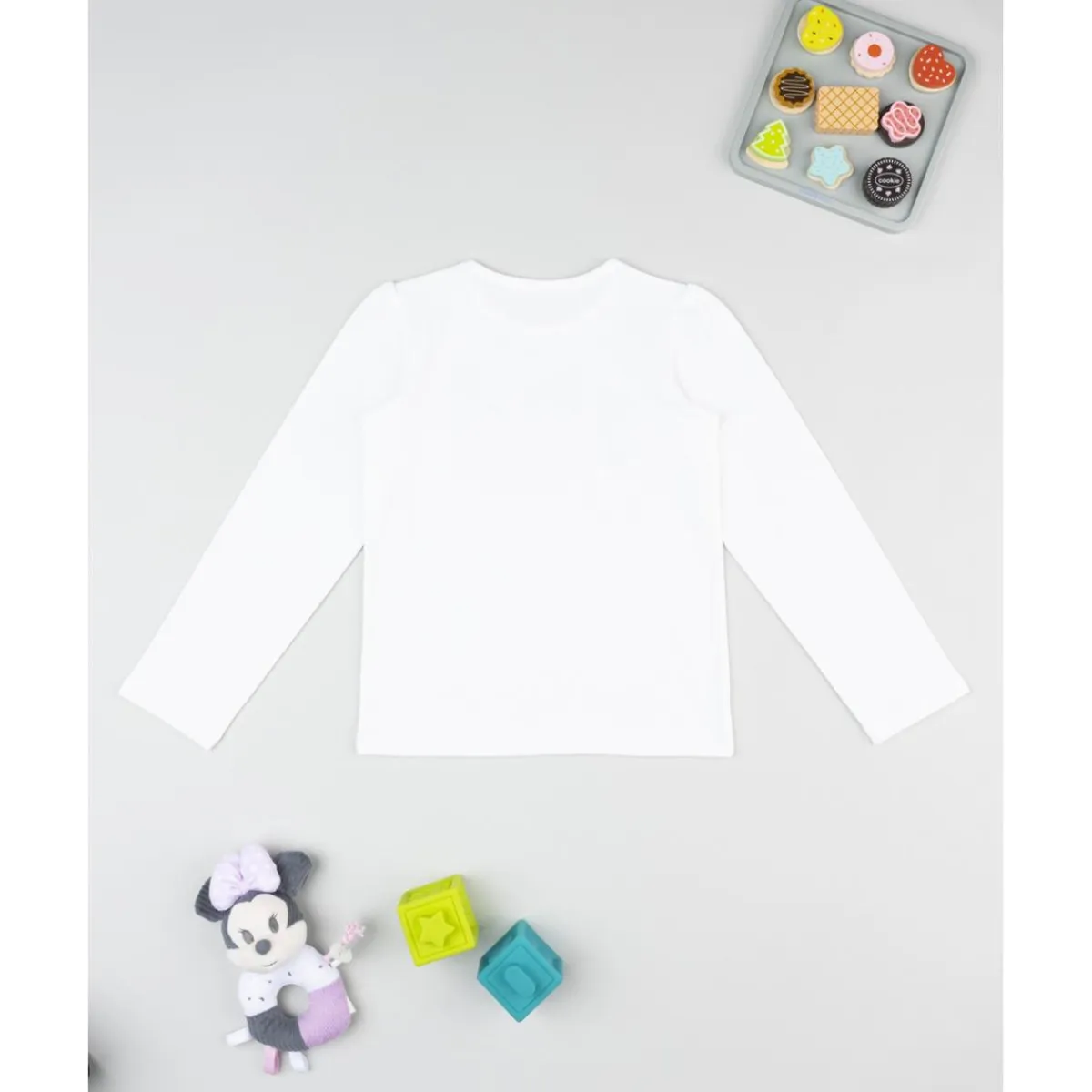 Clearance Camiseta niña blanca Minnie Niña 2-10 Años·Camisas Y Camisetas|Niña·Niña 2-10 Años