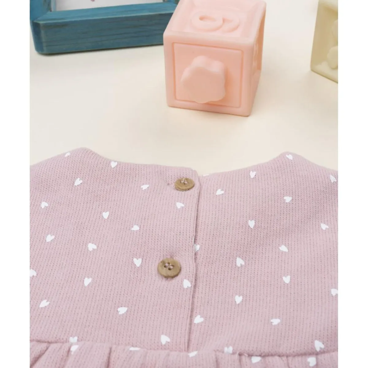 Sale Camiseta niña rosa con corazones Recién Nacido·Ropa Y Accesorios|Ropa Y Accesorios·Punto
