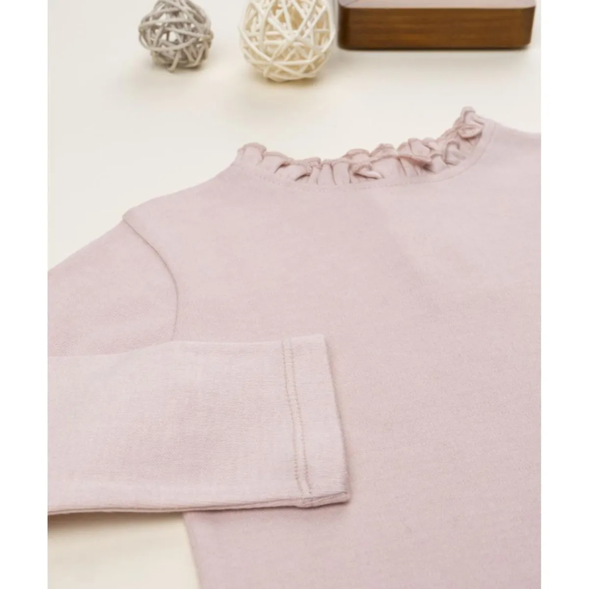 Sale Camiseta niña rosa de manga larga Niña·Bebé Niña 3-36 Meses|Bebé Niña 3-36 Meses·Camisas Y Camisetas