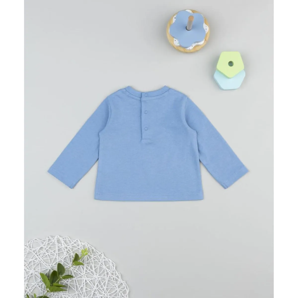 Sale Camiseta niño azul “Little Bear” manga larga Recién Nacido·Ropa Y Accesorios|Ropa Y Accesorios·Camisetas