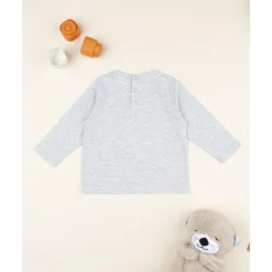 Camiseta niño gris osito*Prenatal Hot