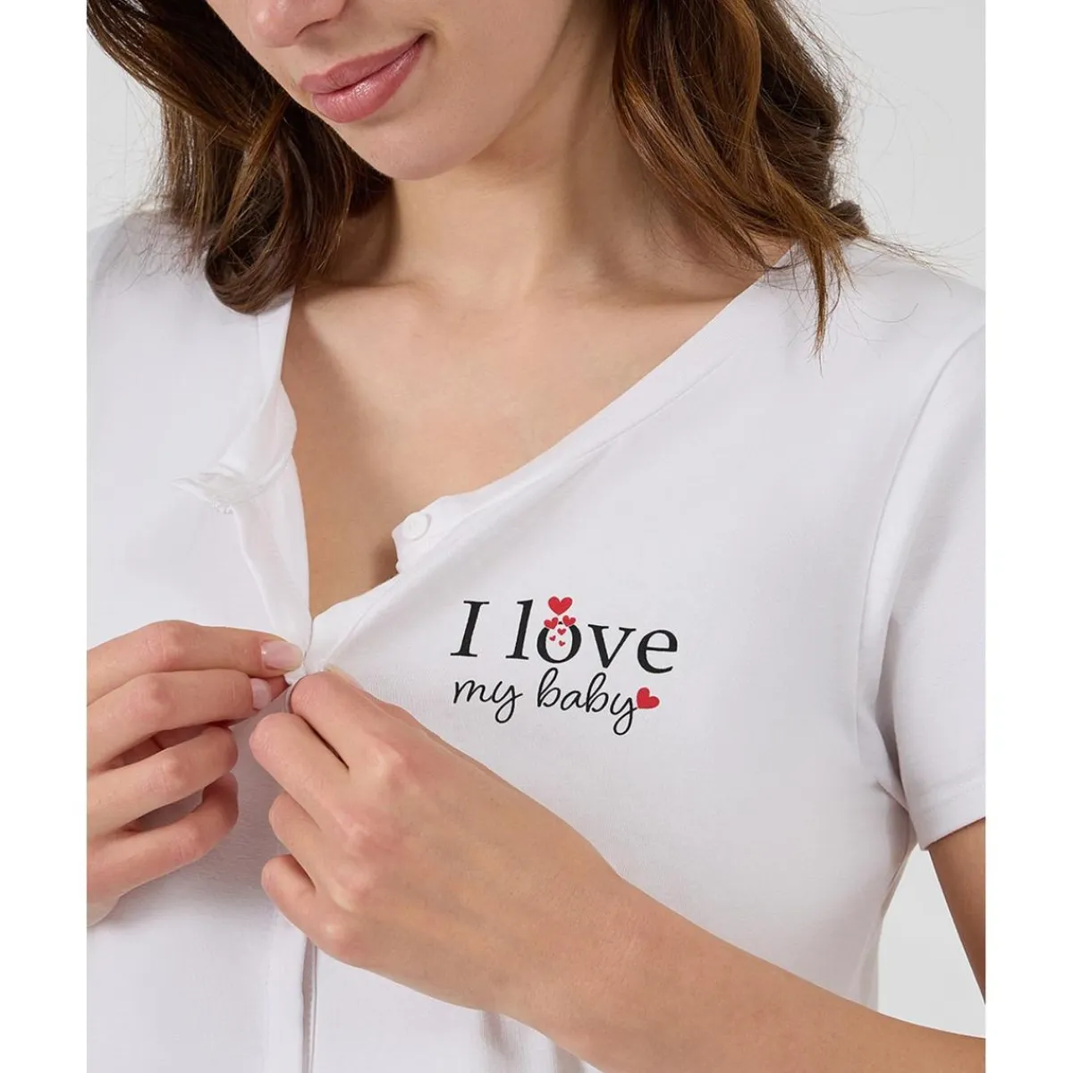 Camisón para parto i love my baby*Prenatal Best