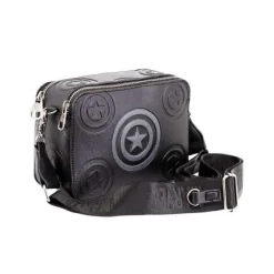 Capitán América - Bolso Ibiscuit Negro*AVENGERS Best
