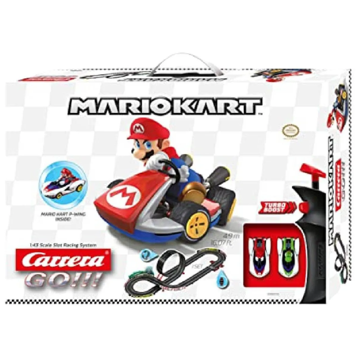 Hot Go!!! - Circuito P-Wing Mario Kart Vehículos Y Circuitos