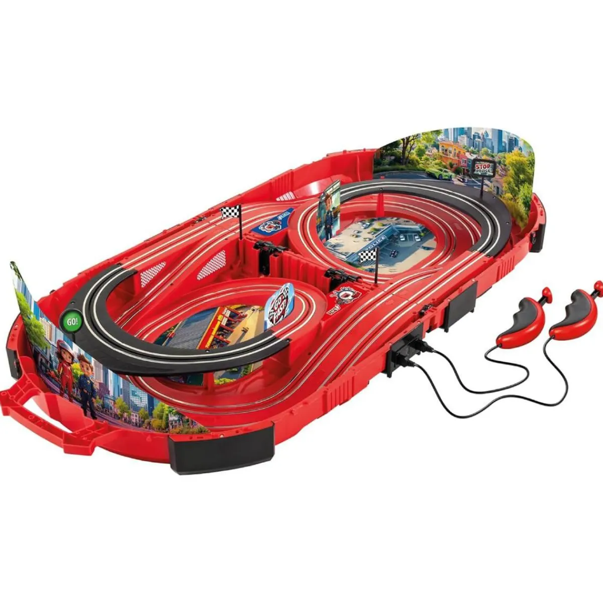 New Carrera Speed Arena - Maletín Persecución policial Vehículos Y Circuitos