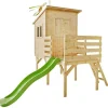 Best Casa infantil elevada de madera con tobogán Portland Casas