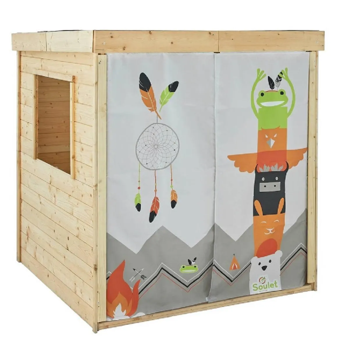 Discount Casita infantil de madera India Casas