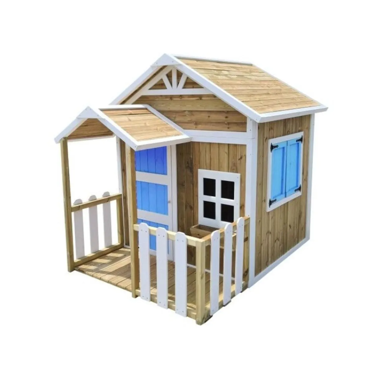 Casita infantil Olden de madera Azul*MASGAMES Hot