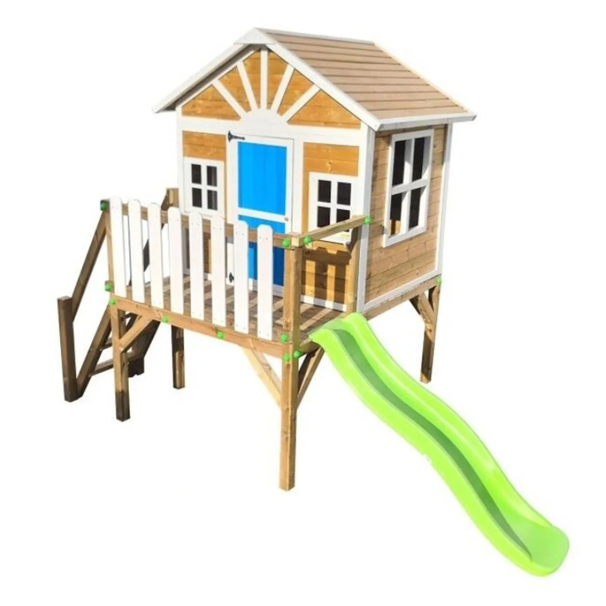 Casita Visby elevada 90 cm Azul*MASGAMES Hot