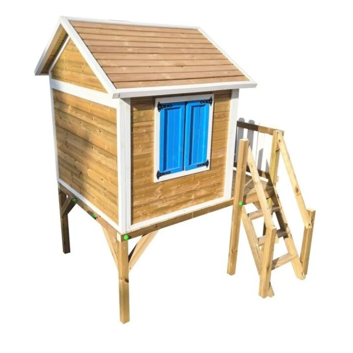 Casita Visby elevada 90 cm Azul*MASGAMES Hot
