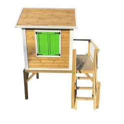 Casita Visby elevada 90 cm Verde*MASGAMES Hot