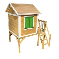 Casita Visby elevada 90 cm Verde*MASGAMES Hot