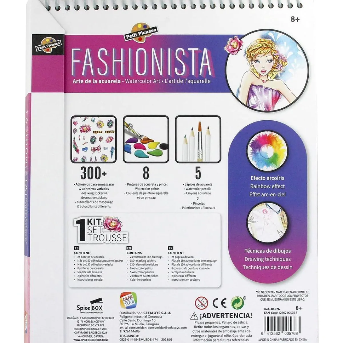 Clearance Toys - Juego creativo Fashionista Petit Picasso ㅤ Arte Y Manualidades