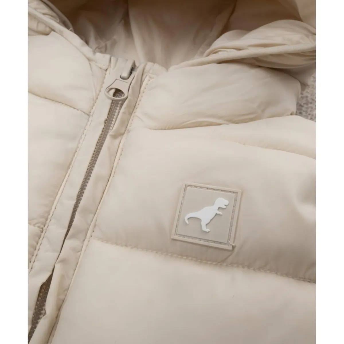 Chaleco infantil blanco de nylon reciclado*Prenatal