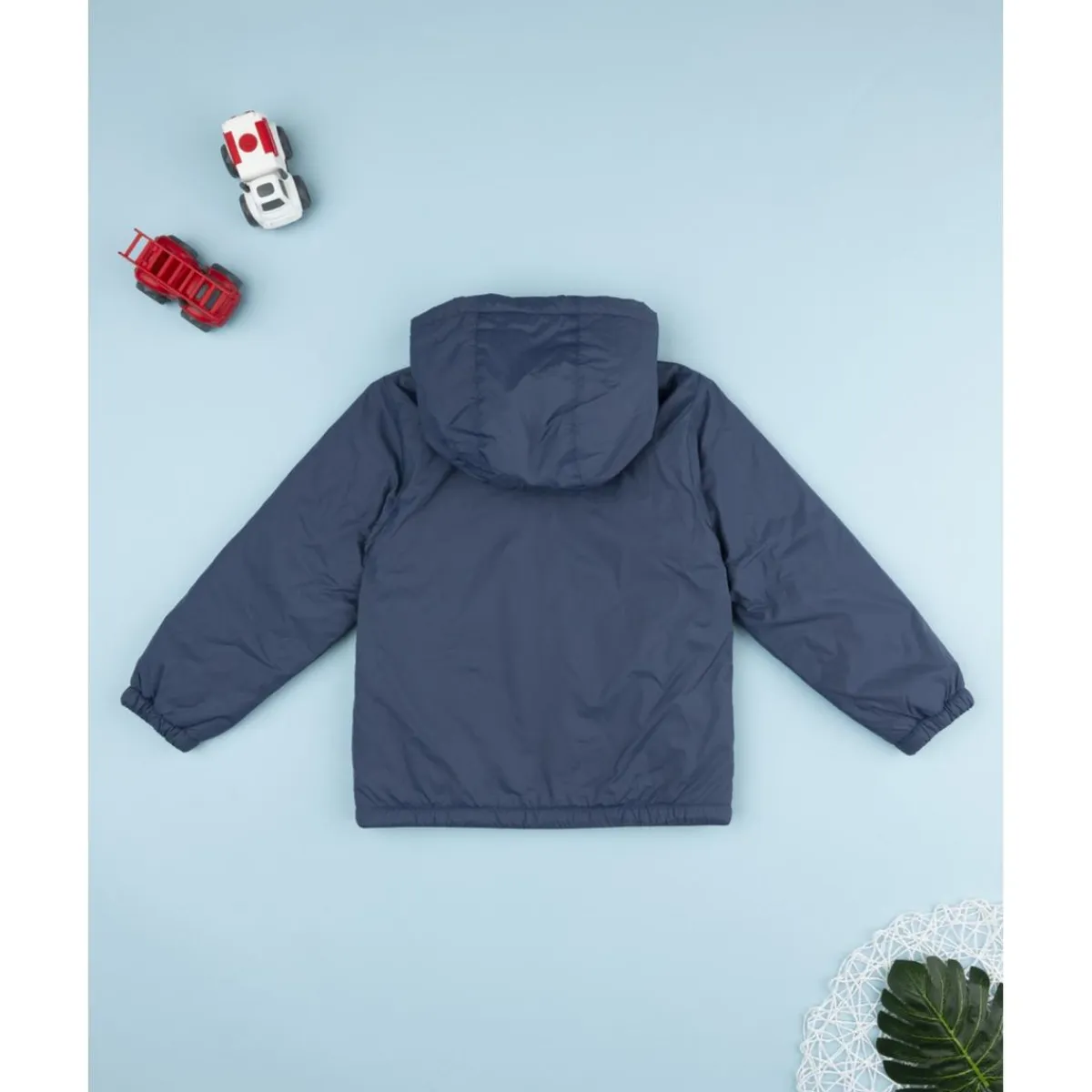 Best Chaqueta cortavientos azul con forro polar Niño 2-10 Años·Abrigos Y Plumíferos|Niño·Niño 2-10 Años