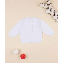 Chaqueta de punto blanca tricot conjunto de bebé*Prenatal Discount