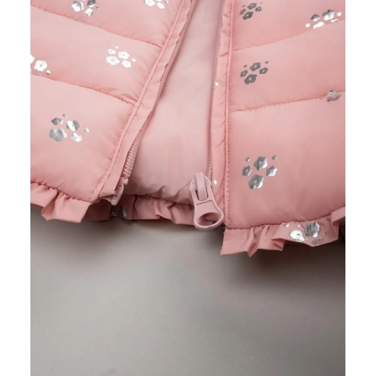 Chaqueta niña rosa con capucha*Prenatal New