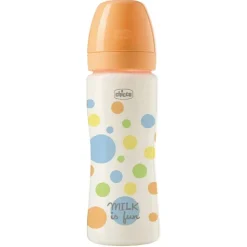 New - Biberón Perfect Easy 330ml - Naranja Biberones Y Chupetes·Biberones