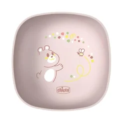 Hot - Bol con tapa 6M - Rosa Preparación Comida Y Accesorios·Platos Y Cubiertos Infantiles