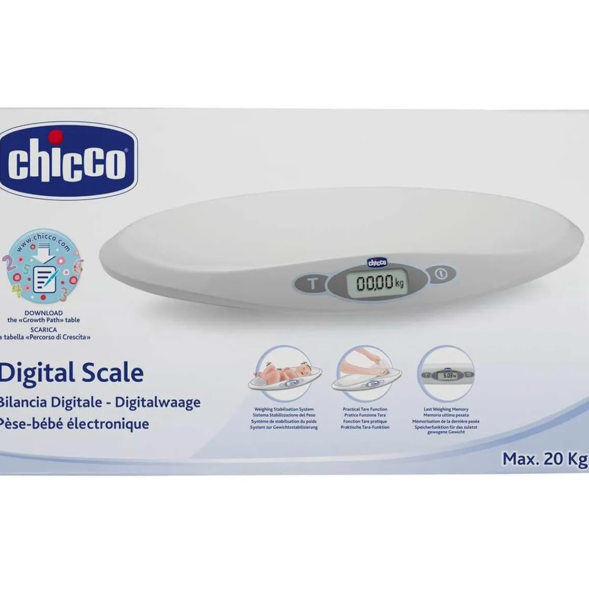 - Báscula digital infantil*CHICCO Sale