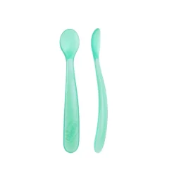 Best - Cuchara de silicona azul Preparación Comida Y Accesorios·Platos Y Cubiertos Infantiles