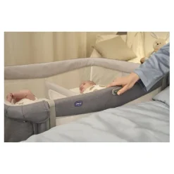 - Cuna de colecho gemelar Next2Me Twins gris*CHICCO New