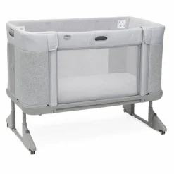 - Cuna de colecho Next2Me Forever Ash Grey Cross Collection*CHICCO New