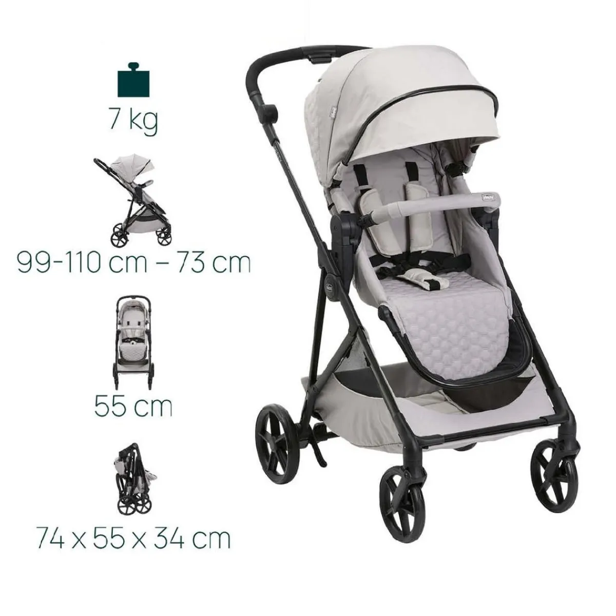 - Duo Seety Florence beige*CHICCO Hot
