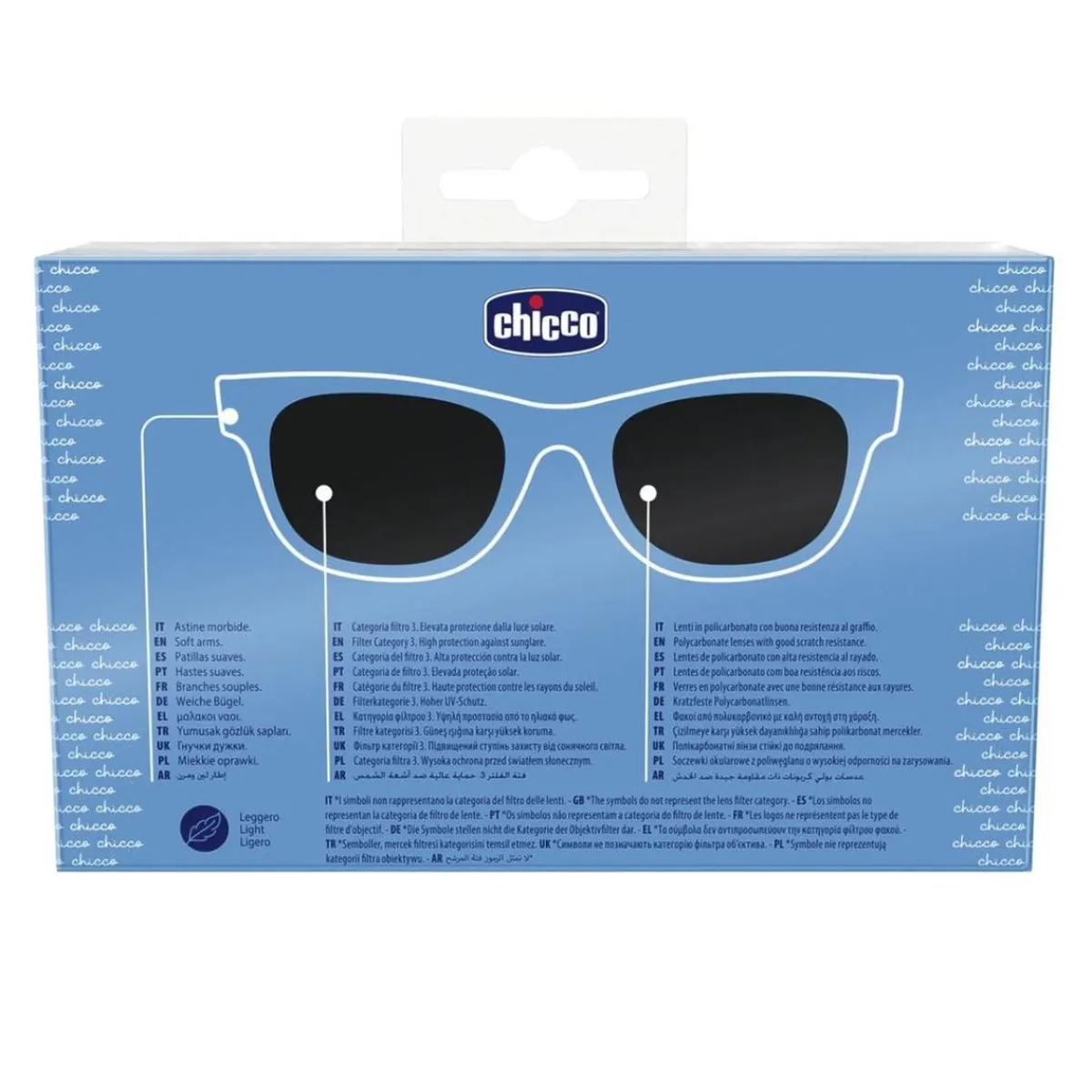 - Gafas de Sol 24M - Azul Espejo*CHICCO Hot