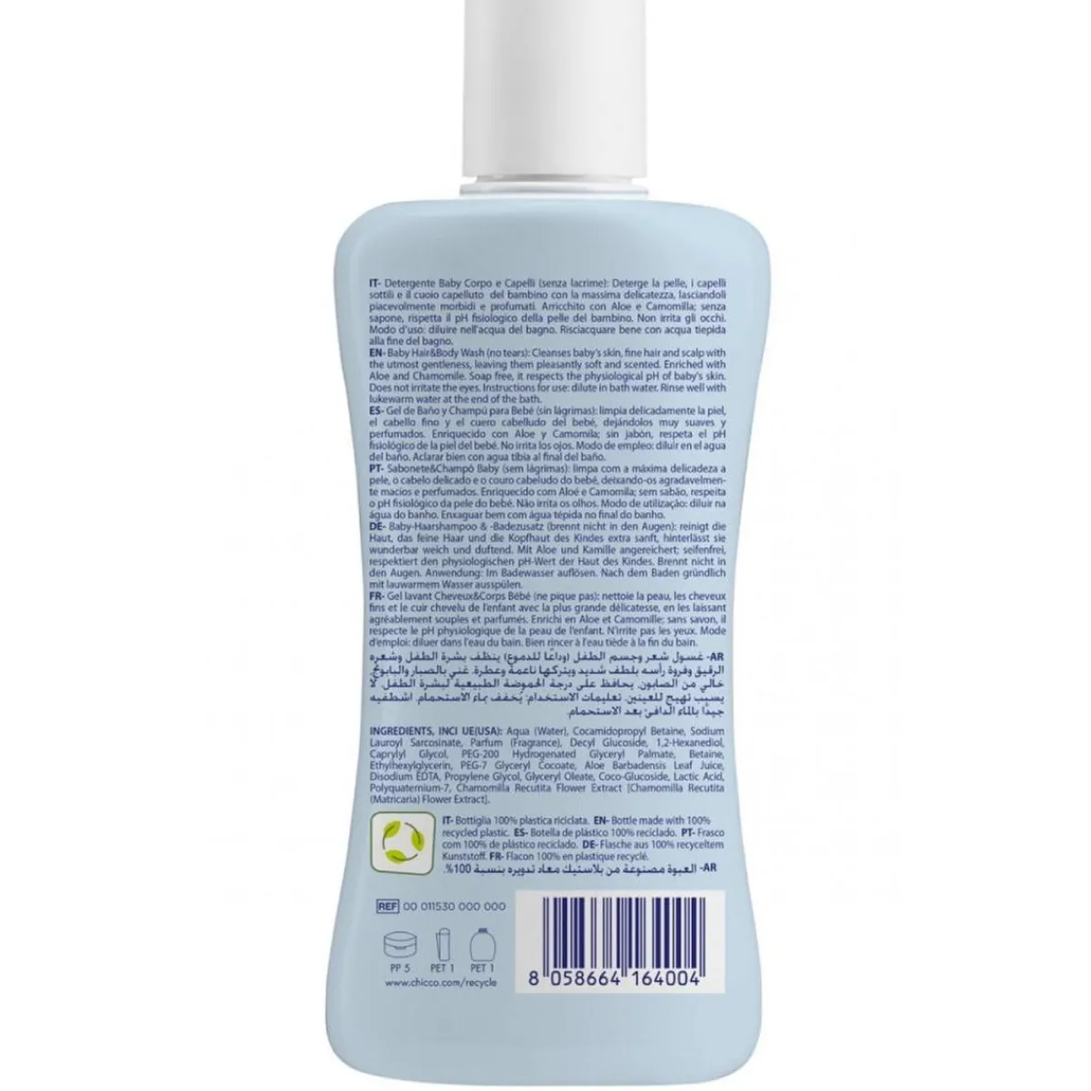 New - Gel y champú 2 en 1 Natural Sensation 200 ml Cosméticos Bebé·Jabones, Gel De Baño Y Detergentes