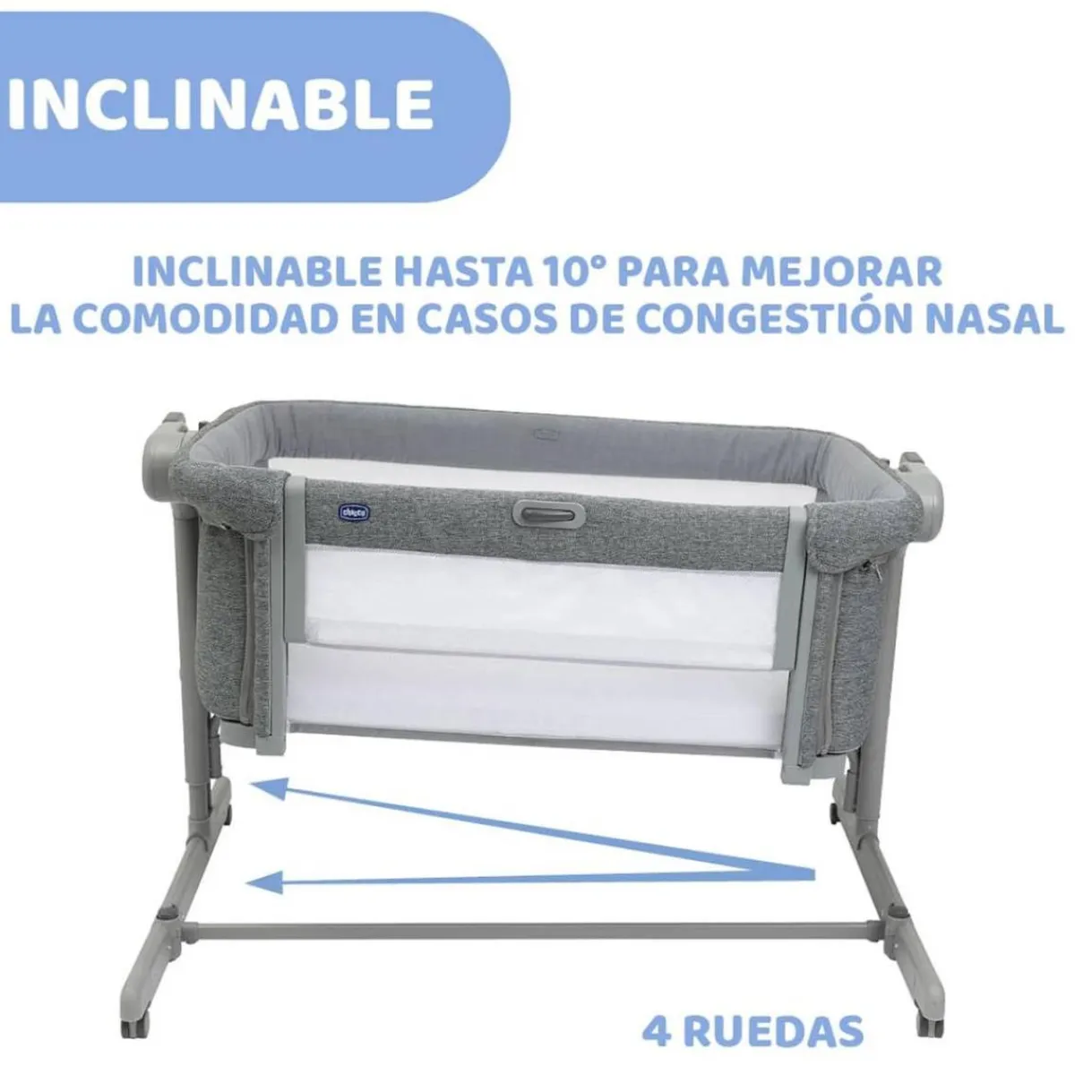- Minicuna Next2Me Magic Evo Dark Grey*CHICCO Discount