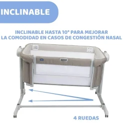 - Minicuna Next2Me Magic Evo Desert Taupe*CHICCO Best