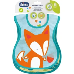 Hot - Pack 2 baberos “Easy Meal” Preparación Comida Y Accesorios·Baberos
