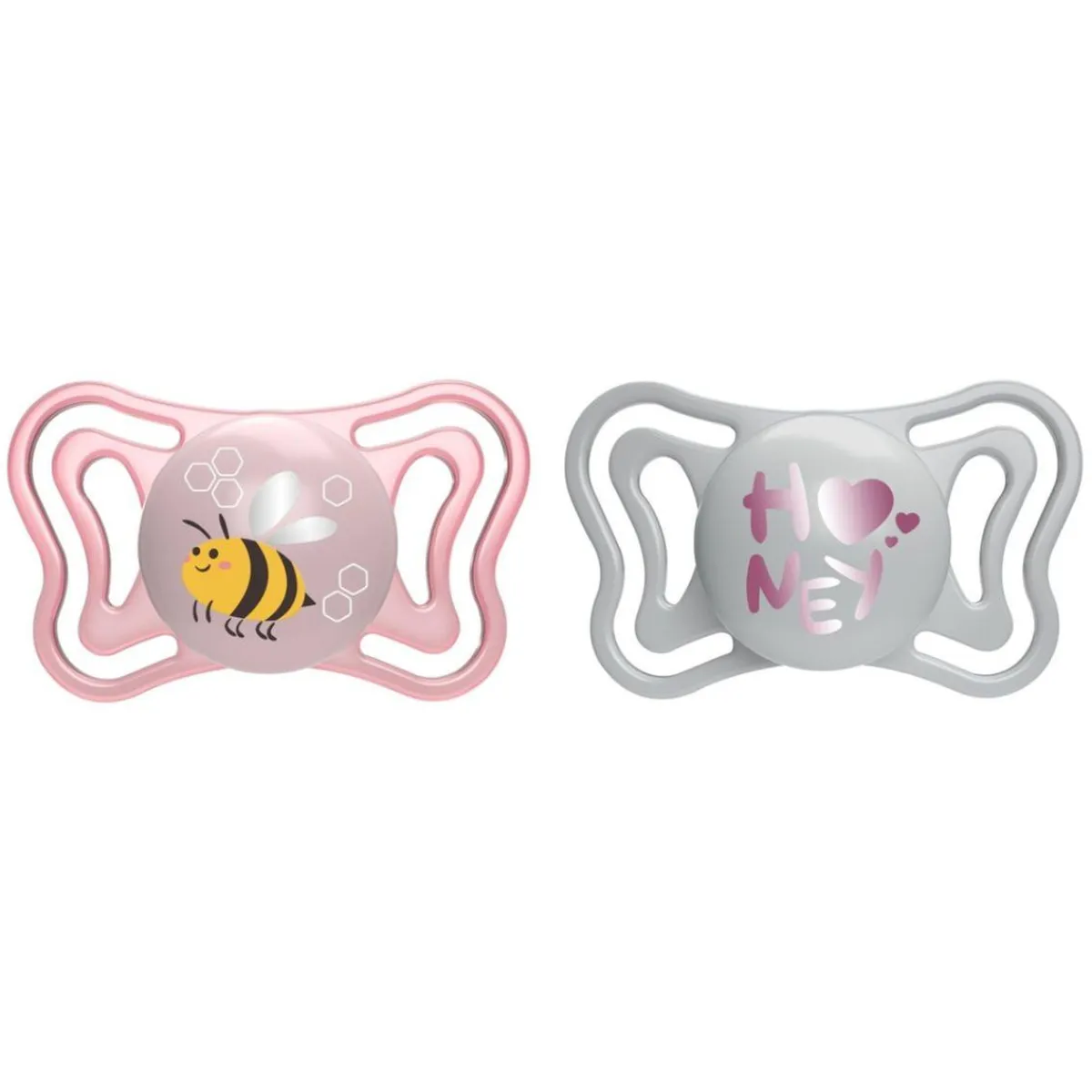 Best - Pack 2 chupetes Physio Light 2-6M - Rosa (Varios modelos) Biberones Y Chupetes·Chupetes