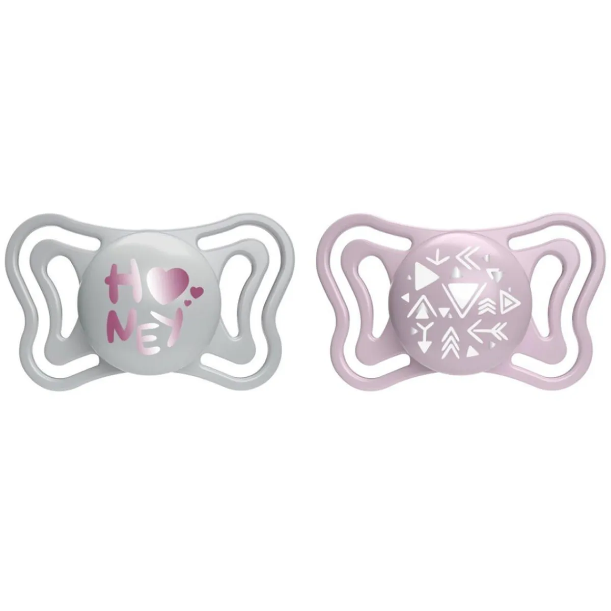 Best - Pack 2 chupetes Physio Light 2-6M - Rosa (Varios modelos) Biberones Y Chupetes·Chupetes
