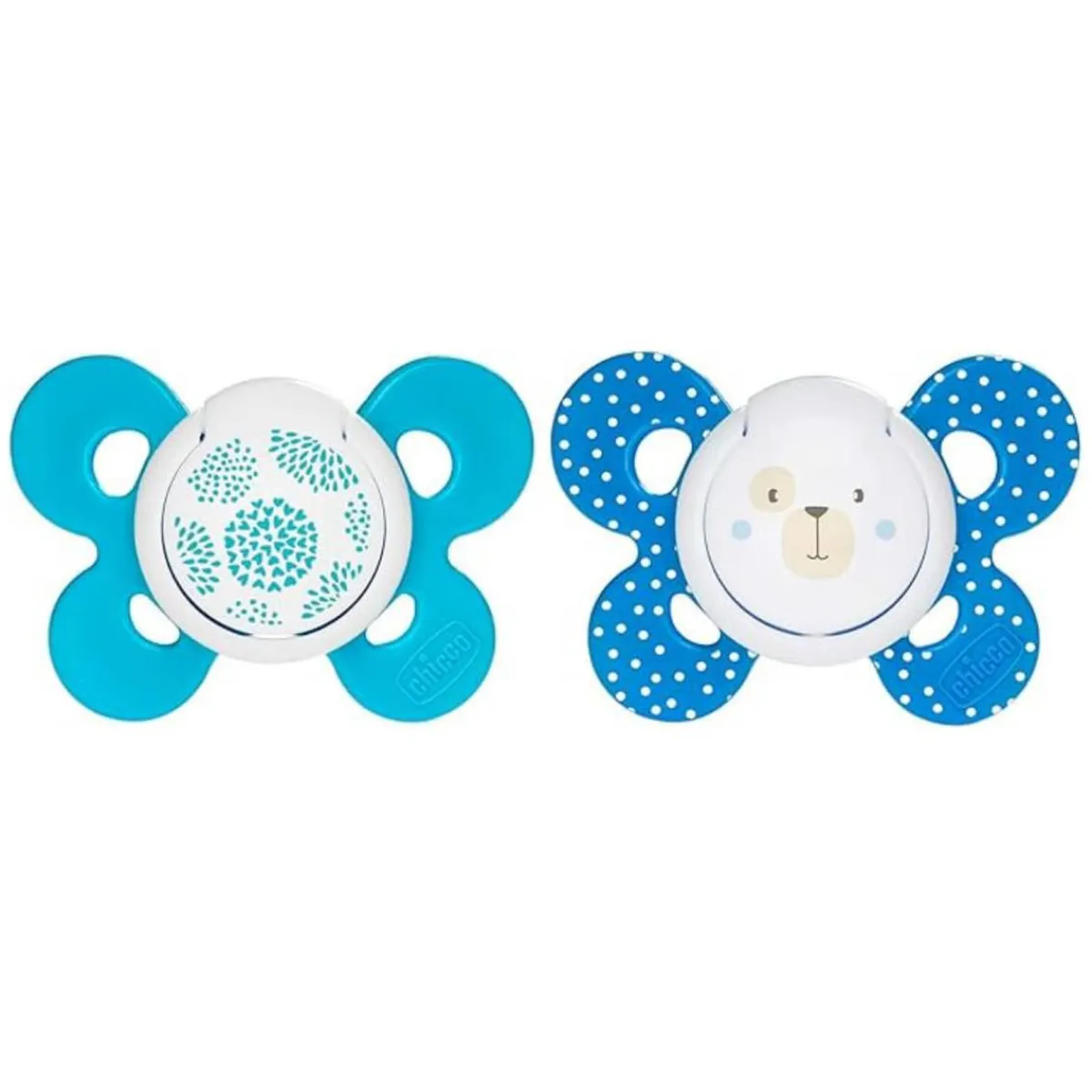 - Pack 2 Chupetes Physio Comfort silicona 6-16M Azul*CHICCO Clearance